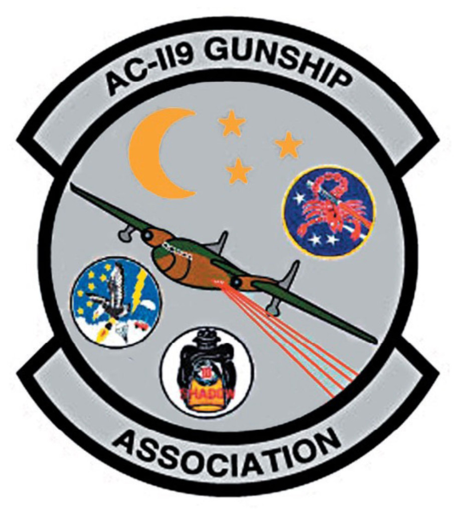 AC119 Gunship Association Patch, 4" AC119 Gunship Association